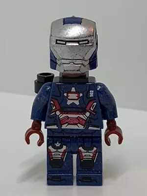 LEGO IRON PATRIOT Iron Man 3 Minifig Sh084 MARVEL Super Heroes 30168 [2013] • $99.95
