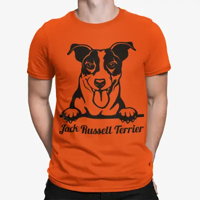 £10.95 • Buy Jack Russell Terrier Mens T-Shirt Dog Pet Lovers Animal Gift