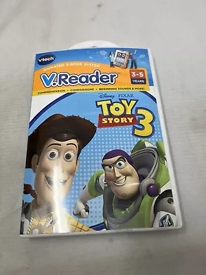 VTech V.Reader Toy Story 3 Interactive E-Reading System Cartridge Disney Pixar • $1.99