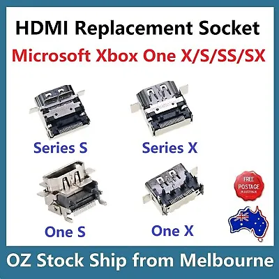HDMI Port Socket Port Connector For Console Replacement XBOX ONE Series S X • $9.95