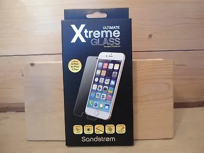 £6.99 • Buy Sandstrom Apple IPhone 6/6s/7/8 PLUS 5.5  Xtreme Glass 9H Screen Protector