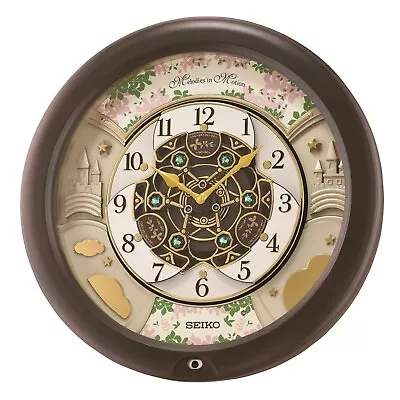 Seiko Musical Melodies In Motion Marionette Clock  QXM391N Our Price £295.00 • £295