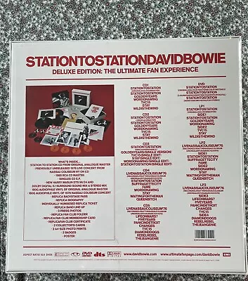 Station To Station David Bowie Deluxe Edition Ultimate Fan Experience • £650