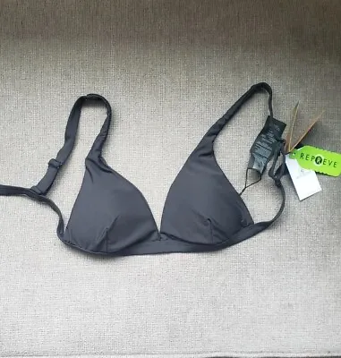 NWT Volcom XS Black Bikini Top • $18.30