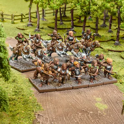 Halfling Poachers Battlegroup - Kings Of War Mantic Hobbits Warhammer 28mm THG • $33.95