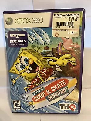SpongeBob's Surf & Skate Roadtrip (Microsoft Xbox 360 2011) • $7.99
