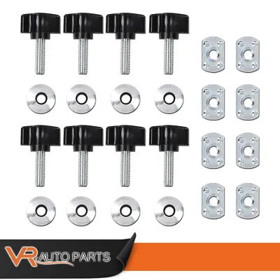 Universal Easy On Off Hard Top Fastener Nuts Bolts Fit For Jeep Wrangler TJ YJ • $6.60
