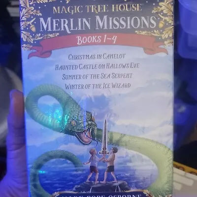 Magic Tree House Merlin Mission 1-4 Boxed Set - Paperback - New • $11.50