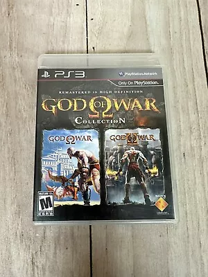 God Of War Collection Remastered 1 &2 PS3 PlayStation 3 Game Complete PAL • $110.46