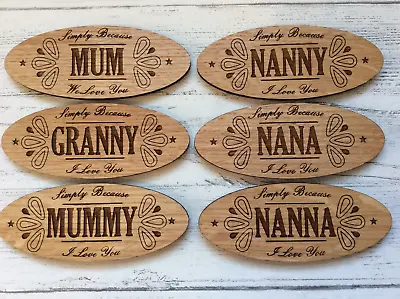 £4.49 • Buy Personalised Fridge Magnet Mothers Day Gifts NANA NAN MUM NANNY Birthday Present