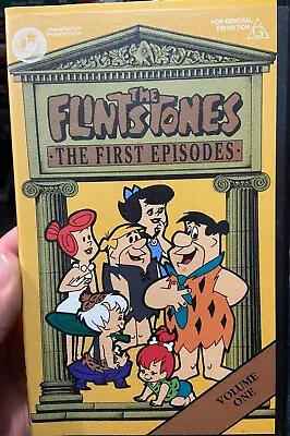 The Flintstones - The First Episodes VHS VIDEO TAPE (Hanna Barbera Kids Cartoon) • $18.50