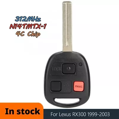 For 1999 2000 2001 2002 2003 Lexus RX300 Remote Control Key Fob N14TMTX-1 • $19.11