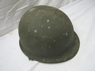 Vintage WWII - Vietnam Era US Army M1 Helmet W/Liner WW2 GI • $249.99