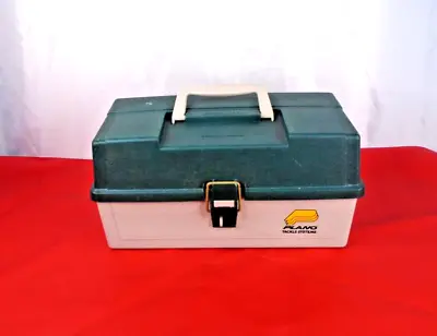 Plano Tackle Box  #6303  3 Tier Fold Out Tray Load W/Tackle  USA MADE Vintage • $20
