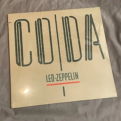 Vintage 1982 Led Zeppelin CODA Vinyl LP Sealed NoS Jimmy Page Robert Plant • $49.99
