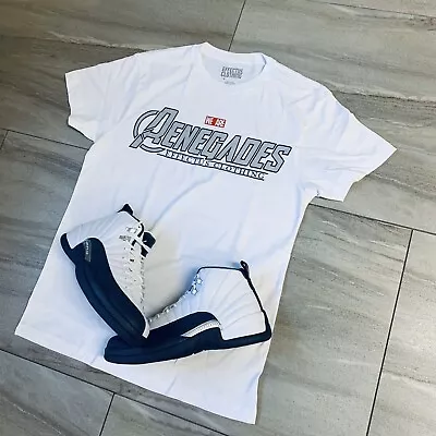 Tee To Match Air Jordan Retro 12 Dark Grey Sneakers.Renegades Tee  • $24