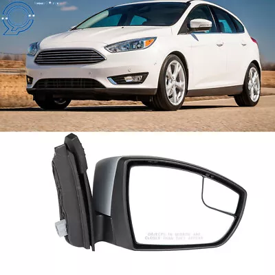 For Ford Focus 2015-2018 Passenger Side View Mirror RH With Light F1EZ17682R • $81.99