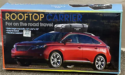 Car Roof Top Luggage Cargo Carrier 36 X 36 X18 Quick Release- Open Box Buy Nwot • $15