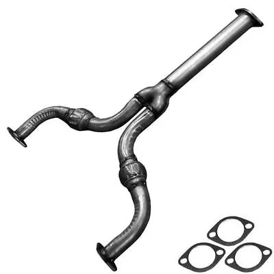 Front Exhaust Y-Pipe With Flex Fits: 2003-2008 350Z G35 M35 • $119.74