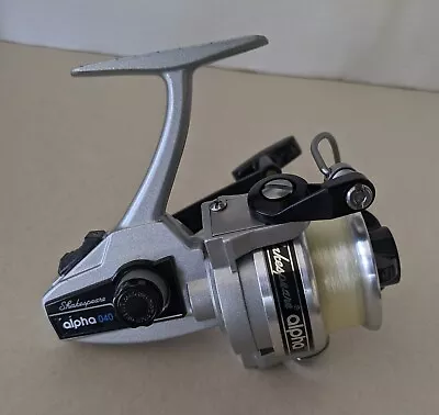 Vintage Shakespeare Alpha040 2100 Series Spinning Reel W/Original Box (NOS) • $35