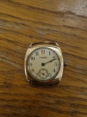 Antique Vintage Waltham USA 1934 Wristwatch Face • £150