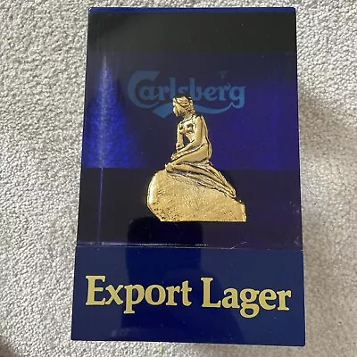 Calsberg Export Lager Rare Vintage Pub Bar Font Display • £0.99