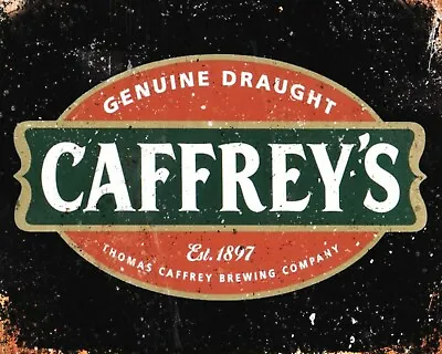 Caffrey's Irish Ale Beer Lager Man Cave Bar Pub Metal Plaque Tin Wall Sign 2848 • £4.99