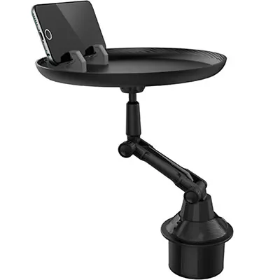 $23.30 • Buy Car Cup Holder Mount Swivel Tray Table Adjustable For Mobile Phone Food Storage