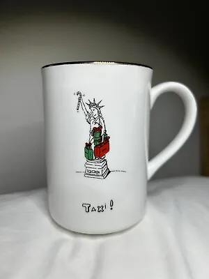 Vintage 1999 Merry Masterpieces First Edition Christmas Mugs Statue Of Liberty • $12.99