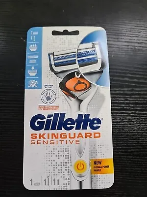 Gillette Skinguard Sensitive Flexball Power Razor - Genuine • £7.48