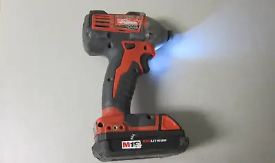 Milwaukee 2650-20 M18 1/4  Brushless Compact Impact Driver W/ Battery • $55