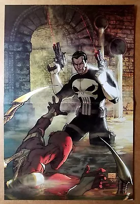 Punisher Civil War Marvel Comics Poster By Michael Turner • $8