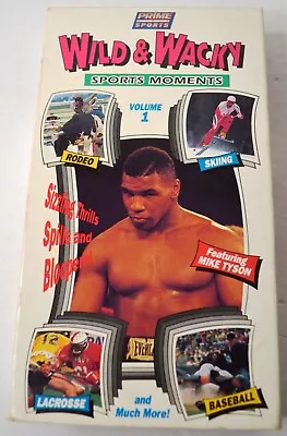 1992 Wild & Wacky Sports Moments Volume 1 Vhs Tape Mike Tyson • $9.99