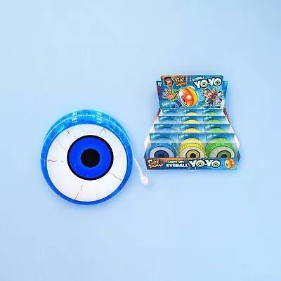 Yoyo Light Up Eyeball Flashing Classic Tricks Spinning Toy • £6.50