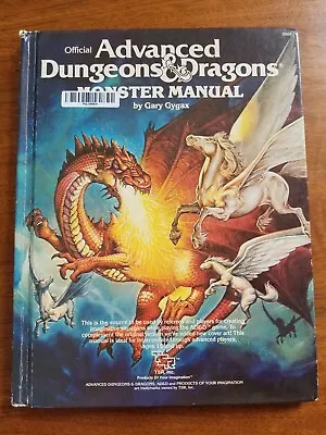 Monster Manual - AD&D 1st Edition Monster Manual TSR 2009 • $104.49