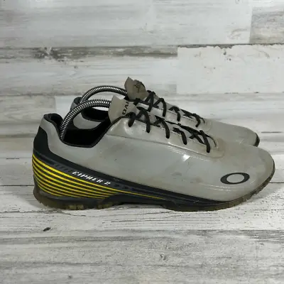 Oakley Cipher 2 Nanospike Mens Gray Golf Shoe Athletic Fashion Sneaker Size 10 • $22.30