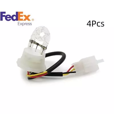 12V White 4PCS/Set HID A Way Flash Strobe Spare Replacement Bulbs Tube Light Kit • $26.99