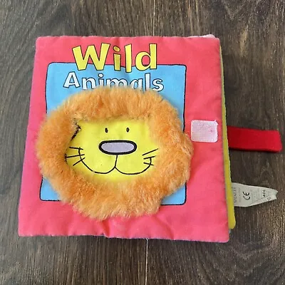 Marks And Spencer’s Wild Animals Sensory Touch Baby Fabric Book • £4.25
