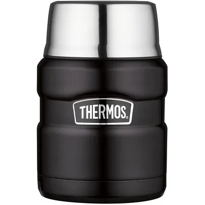 NEW Genuine Thermos Stainless Steel Vacuum Insulated Food Jar 470ml With Spoon! • $39.99