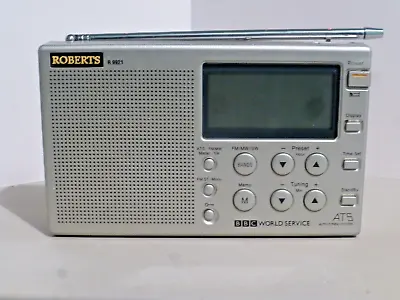 Roberts R9921 World Digital Radio Multi Band LW/MW/SW/FM Portable Radio In Case • £45