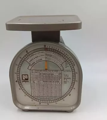 Pelouze 5 LB Postal Scale 1981 Evanston IL USA Model Y-5 Vintage  • $12.98