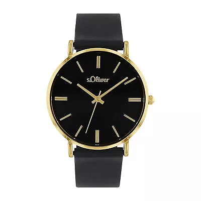 S.oliver Ladies Watch Wristwatch Silicone 2038373 • $55.81