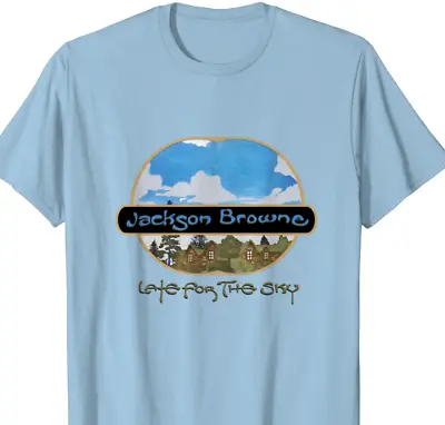 Jackson Browne Late For The Sky T Shirt Vintage Top 1974 Gift For Fans • $20.99