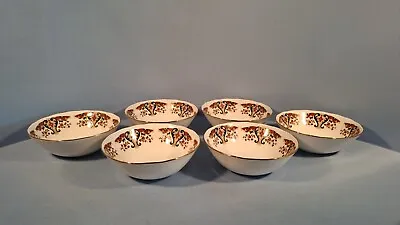 Colclough Royale Pattern Set Of Six Dessert/cereal/fruit Dishes First's • £22
