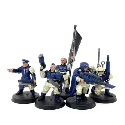 (8822) Cadian Command Squad Astra Militarum Imperial Guard Warhammer 40k • £15