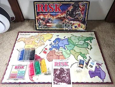 Risk Board Game Parker Brothers 1993 Age 10+ # 00044 World Conquest Game • $19.99