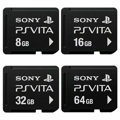 Sony Memory Card Official PS Vita Play Station 4GB 8GB 16GB 32GB 64GB JP Used • $39.99