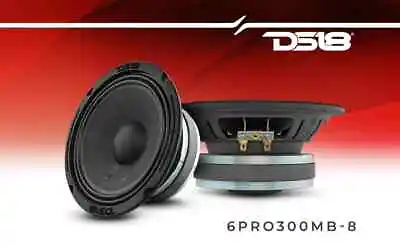DS18 6PRO300MB-4 6.5  Mid-Bass Range Loudspeaker 300 W 4-Ohm Pro Audio Speaker • $49.95