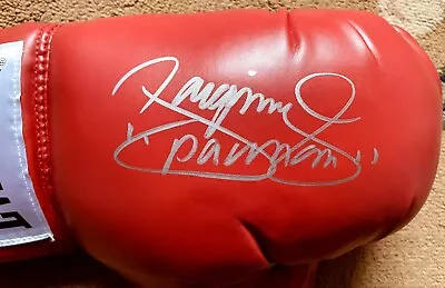 Manny Pacquiao Autograph Auto Signed Everlast Boxing Glove Inscribed PacMan JSA • $345.67