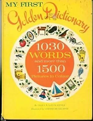 My First Golden Dictionary Ellen Wales Walpole • £4.73